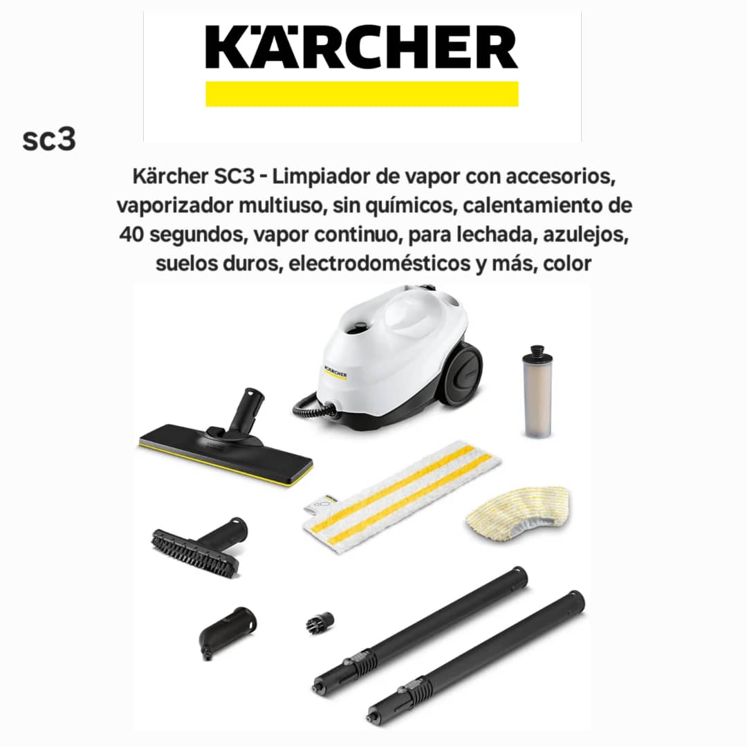 بخارشوی خانگی کارچر مدل SC3 EasyFix 