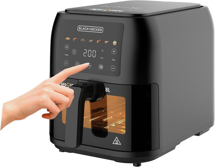 سرخ کن بلک انددکر مدل SAF80W-B5