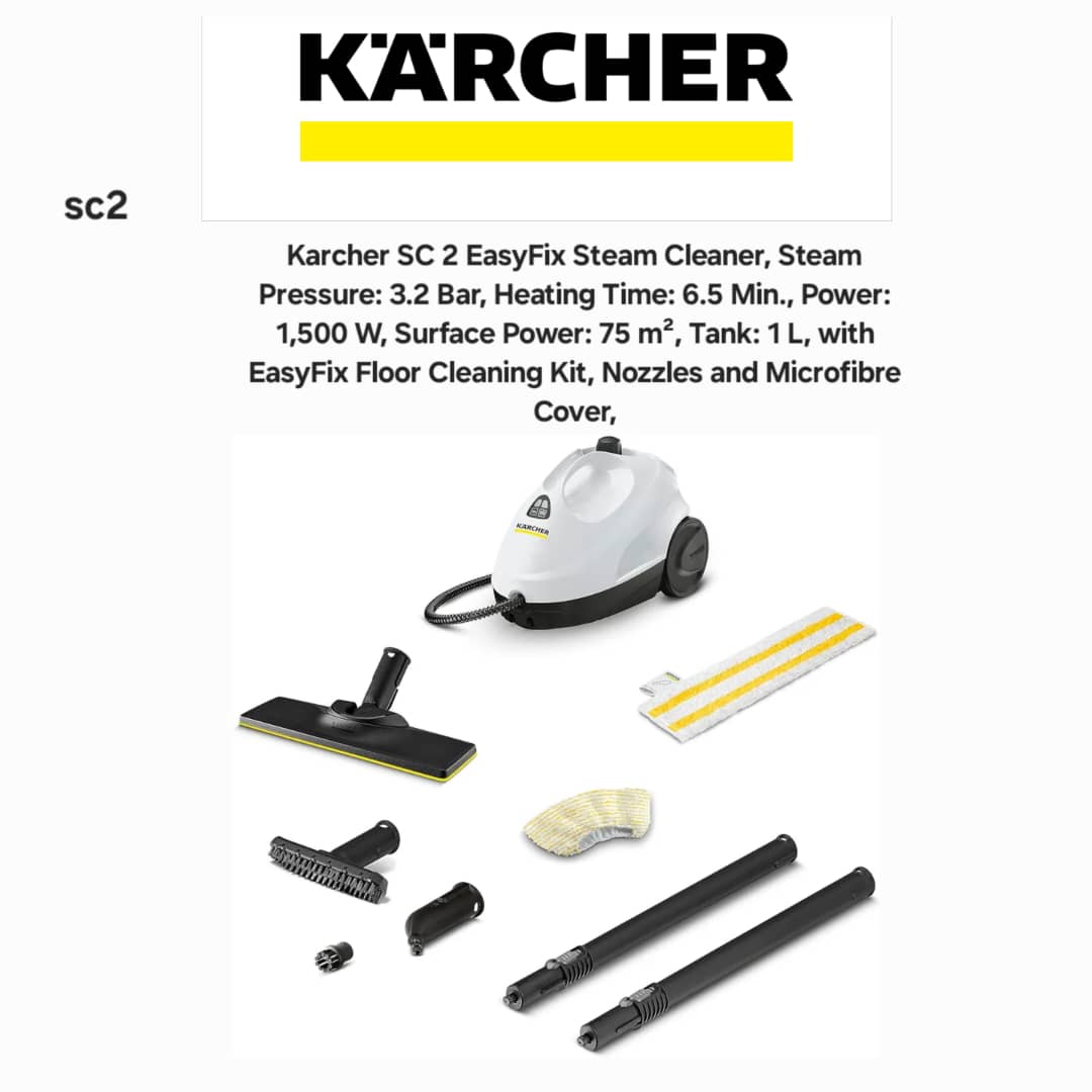 بخارشوی کارچر مدل KARCHER SC2 EASYFIX اصلی 