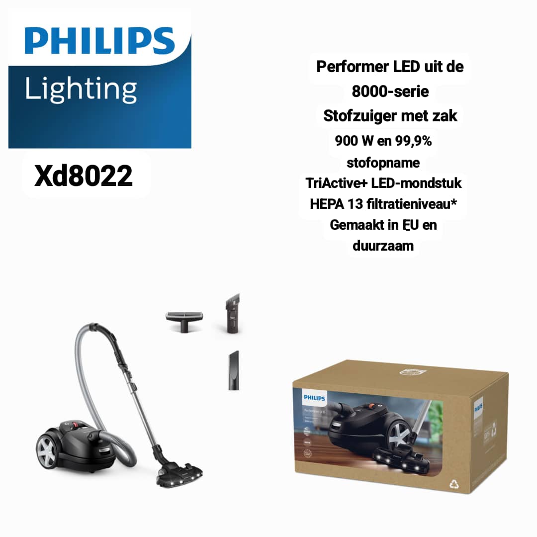 جاروبرقی فیلیپس مدل XD8022 