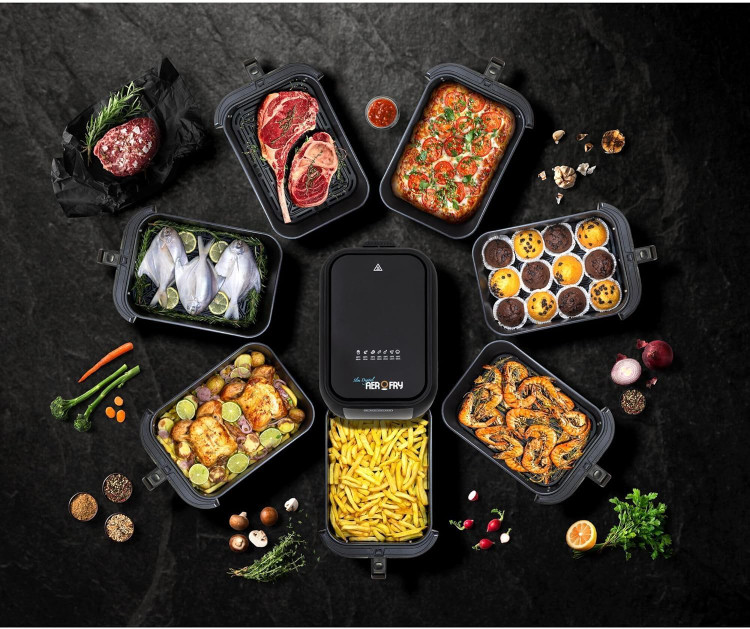 سرخ کن بلک انددکر مدل SAF80W-B5